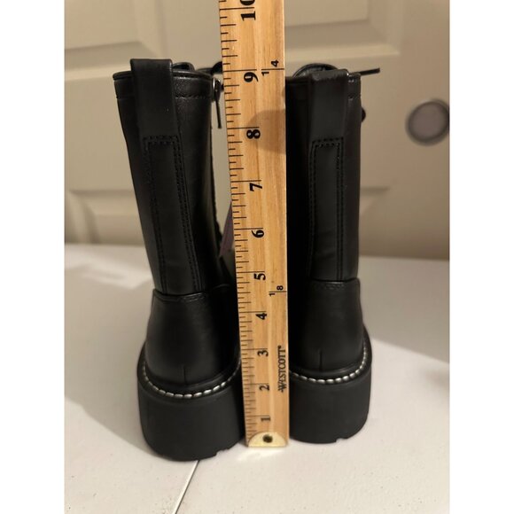 Wild Fable Women’s Logan Lug Combat Boots with memory foam insole size 7.5 NWT - Picture 5 of 7
